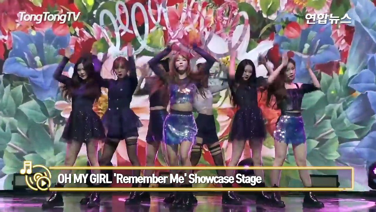 OH MY GIRL 'Remember Me' Showcase Stage (오마이걸, 불꽃놀이)