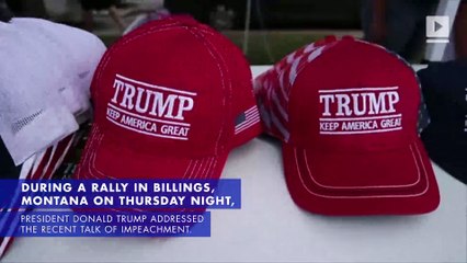 Trump Says Impeachment Would Turn America Into a 'Third-World Country'