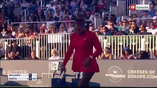 Johanna Konta HUMILITES Serena Williams at San Jose !! ¦ watch match Highlights