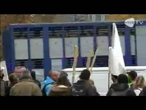 Gelar Protes, Petani Prancis Lepas Domba di Menara Eiffel