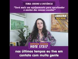 Propostas de Janaína Paschoal 17317 - Ensino a distância