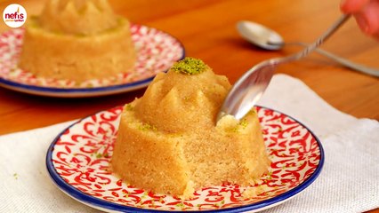 TAM ÖLÇÜLÜ 4 KİŞİLİK İrmik Helvası Tarifi - Anne Eli Lezzetinde