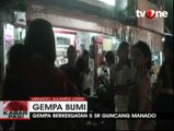 Gempa Kembali Guncang Manado 6,8 SR, Warga Berhamburan