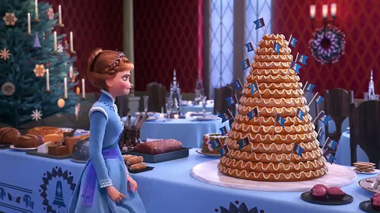 「アナと雪の女王／家族の思い出」アナとエルサのクリスマス