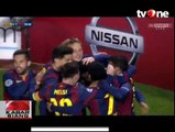 Hattrick Messi dan Debut Gol Suarez Warnai Kemenangan Barca