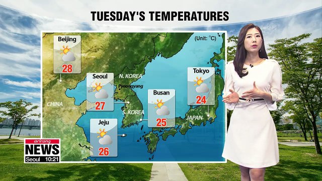Big gaps in temperatures, mostly sunny skies _ 091118