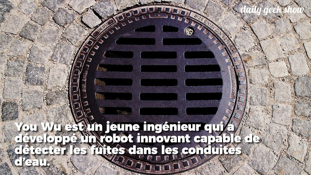Un ingénieur de 28 ans a conçu un robot qui pourrait permettre d’économiser 7500 milliards de litres d’eau potable chaque année