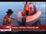 Tim Basarnas Lakukan Upaya Pencarian Korban Kapal TNI Tenggelam