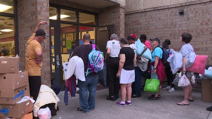 Bewohner an der US-Südostküste fliehen vor Hurrikan "Florence"