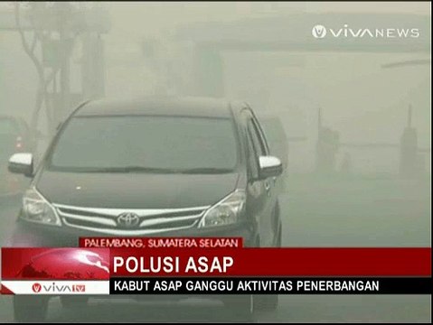 Kabut Asap Ganggu Aktivitas Penerbangan
