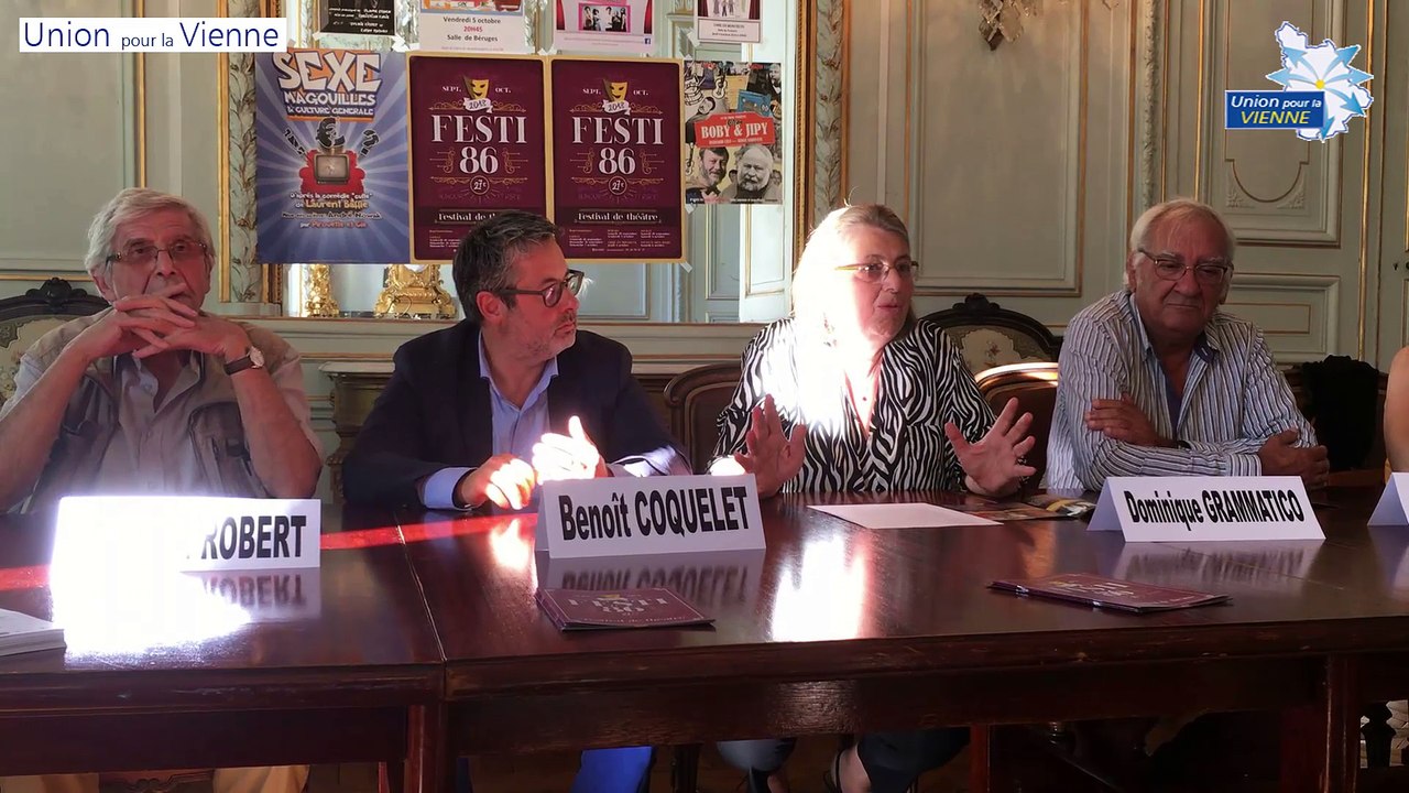 Présentation du 27e festival de théâtre amateur Festi 86 (Humour et rire)