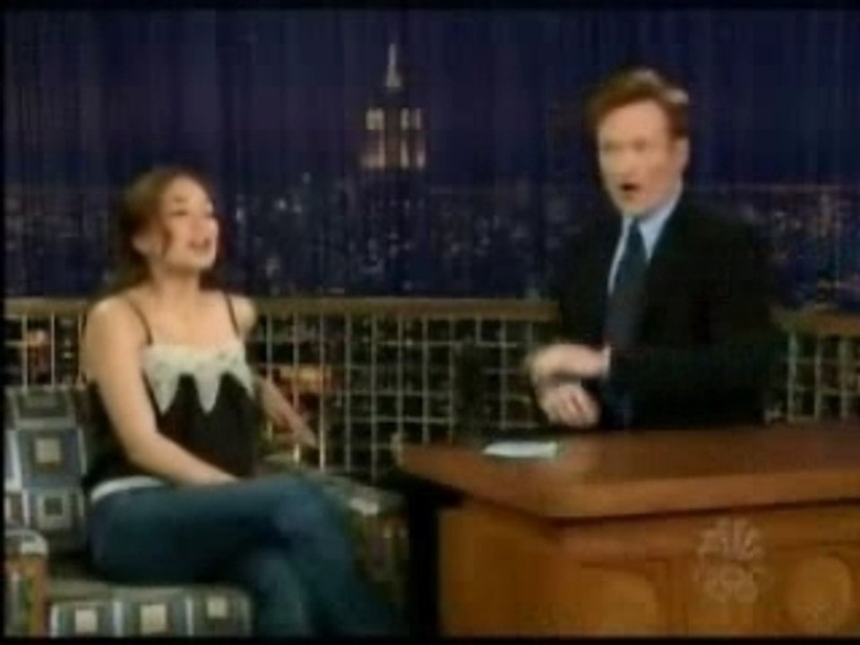 Kristin Kreuk on Conan O'Brien