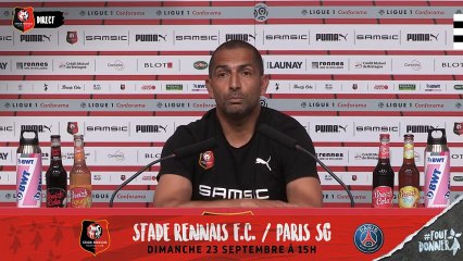 J5. Nice /Stade Rennais F.C. : Conférence de Presse