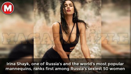 Irina Shayk Becomes Russia's Sexiest Woman!