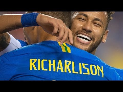 Brasil 5 x 0 El Salvador - RICHARLISON DEU SHOW ! Melhores Momentos COMPLETO - Amistoso 11/09/2018