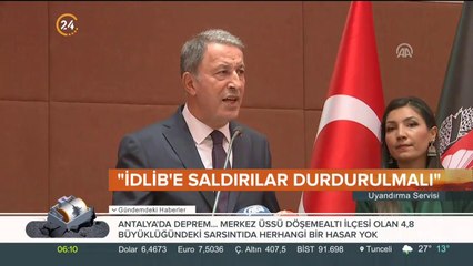 Bakan Akar'dan İdlib açıklaması