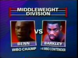 Boxing - Nigel Benn V Iran Barclay (Full Fight).avi