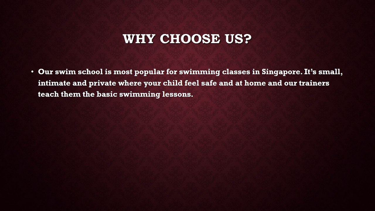 Jump! swim school | the popular Swimming school in Singapore