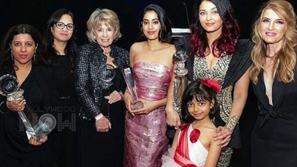 Janhvi Kapoor Bags Her FIRST AWARD | WIFT Emerald Award At The Women In Film And Television (WIFT)