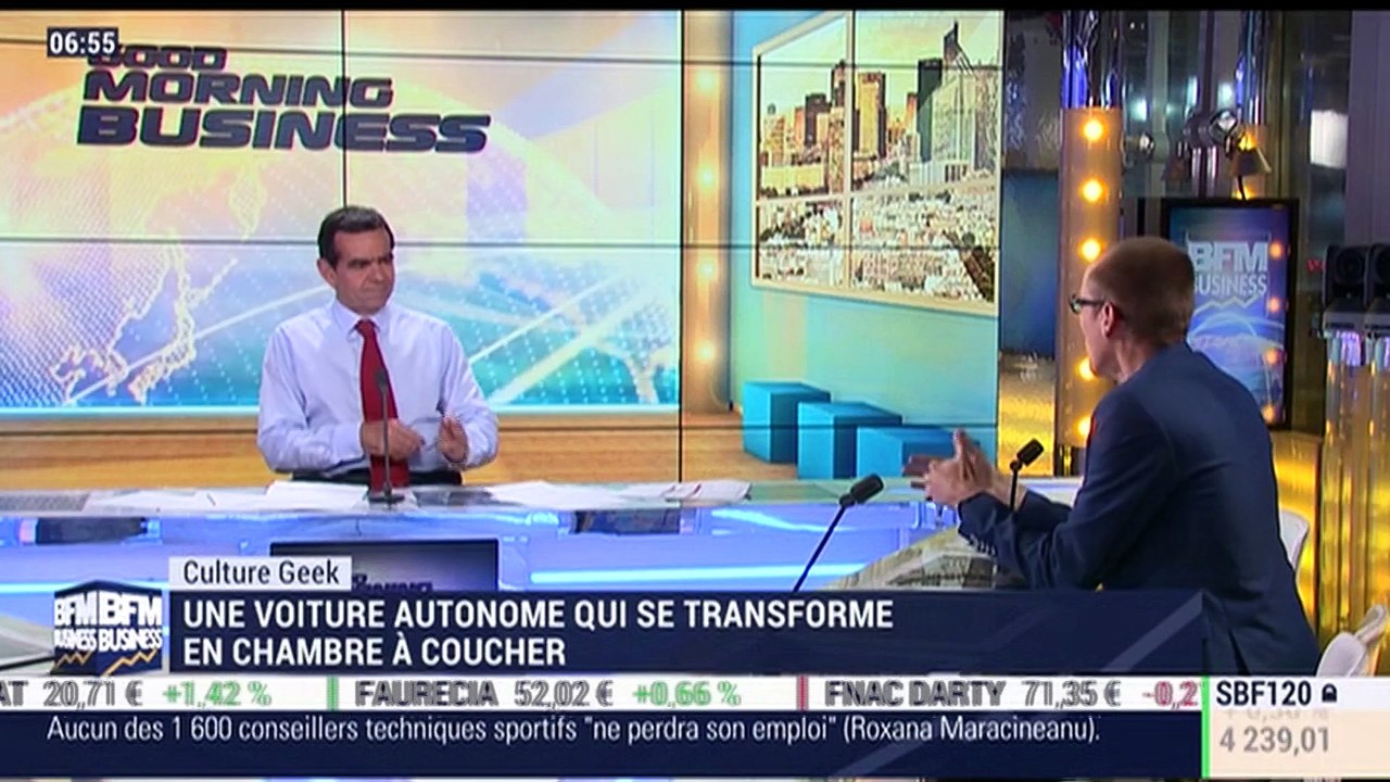 Anthony Morel: Une voiture autonome qui se transforme en chambre à coucher - 11/09