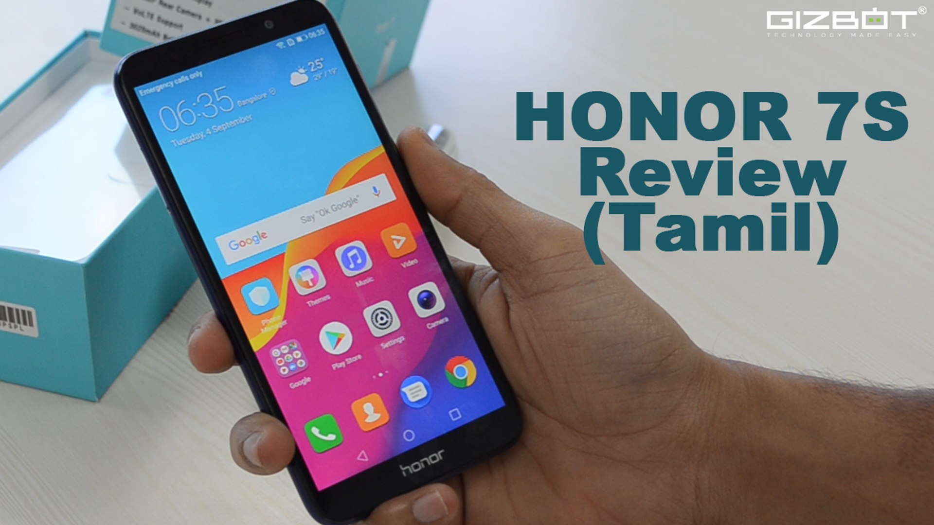 Honor 7S Budget Smartphone Review - Tamil