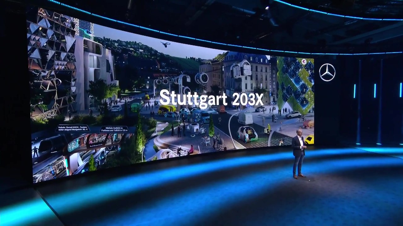 Weltpremiere Mercedes-Benz Vision URBANETIC - Rede Volker Mornhinweg (Teil 2)