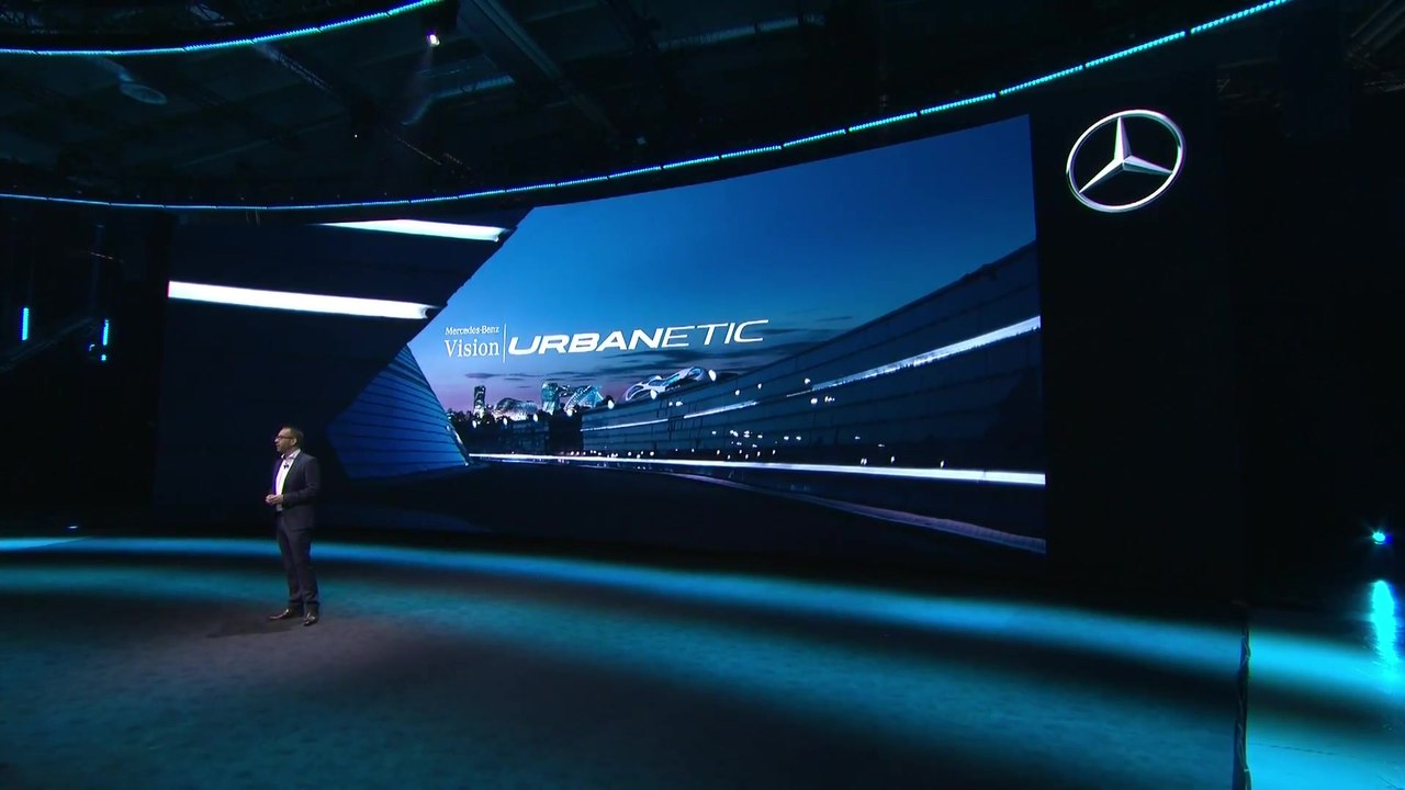 Weltpremiere Mercedes-Benz Vision URBANETIC - Eröffnung