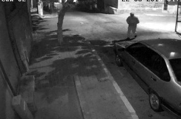 Borçla Alınan Otomobil Evin Önünden Böyle Çalındı