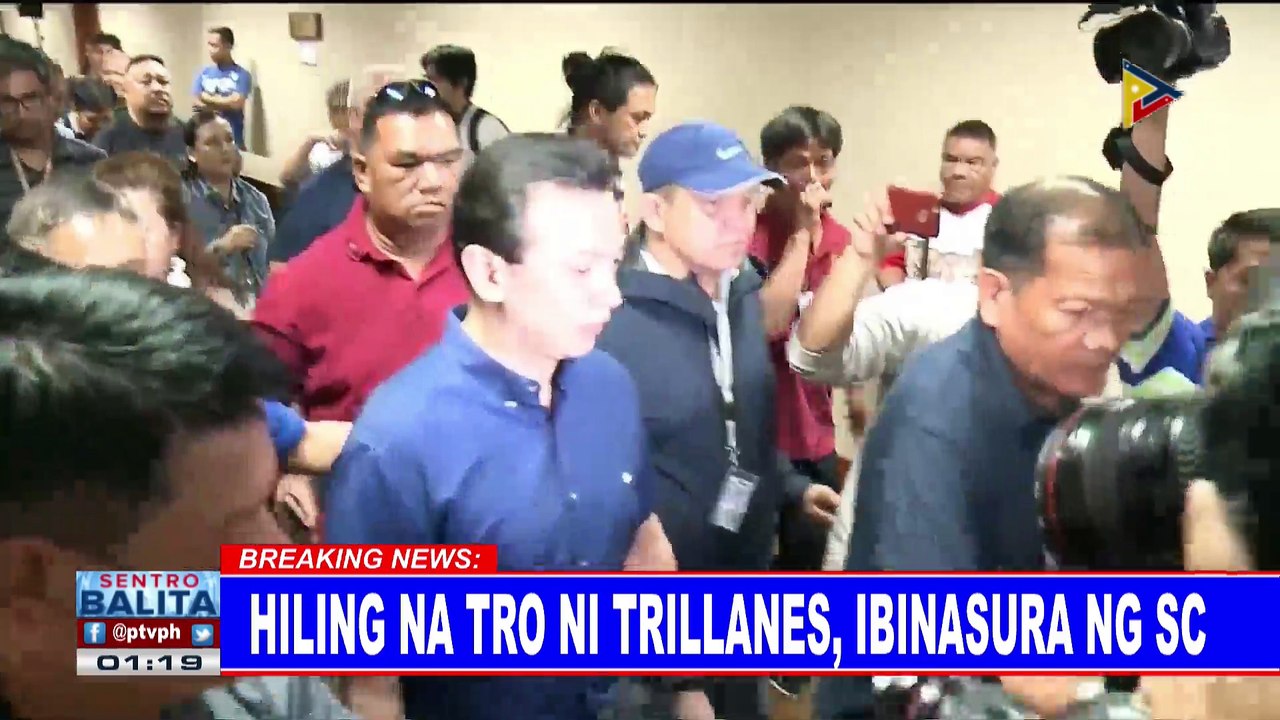 Hiling na TRO ni Trillanes, ibinasura ng SC