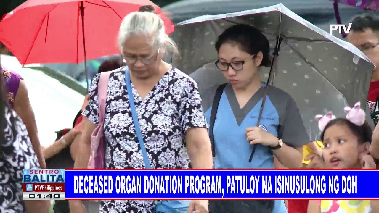 Deceased organ donation program, patuloy na isinusulong ng DOH