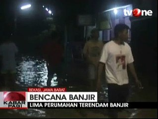 Lima Perumahan di Bekasi Terendam Banjir