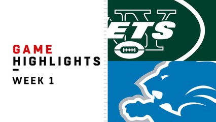 Jets vs. Lions highlights | Week 1