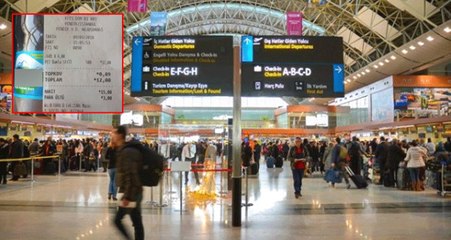 Havaalanından Aldığı 0,5'lik Suya 6 Lira Ödeyen Vatandaş, Duruma İsyan Etti