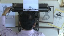 هذا الصباح-هندي يستخدم آلة الطباعة وسيلة للرسم