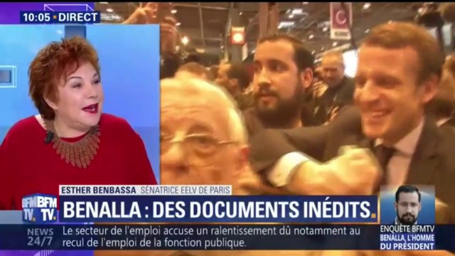 Affaire Benalla: L'opacité règne à l'Elysée , estime Esther Benbassa, membre de la commission d'enquête du Sénat