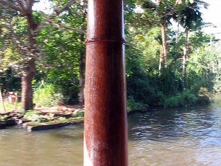 water boat ride - gotta be in Kerala!