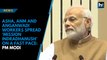 ASHA, ANM and Anganwadi workers spread ‘Mission Indradhanush’ on a fast pace: PM Modi