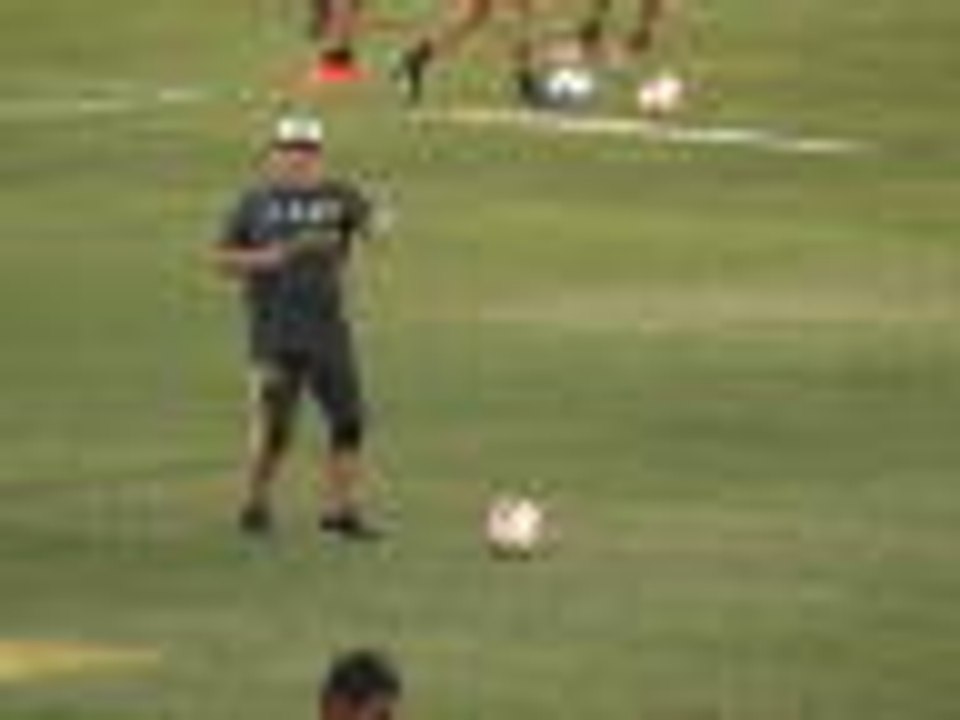 Maradona takes first training session as Dorado...