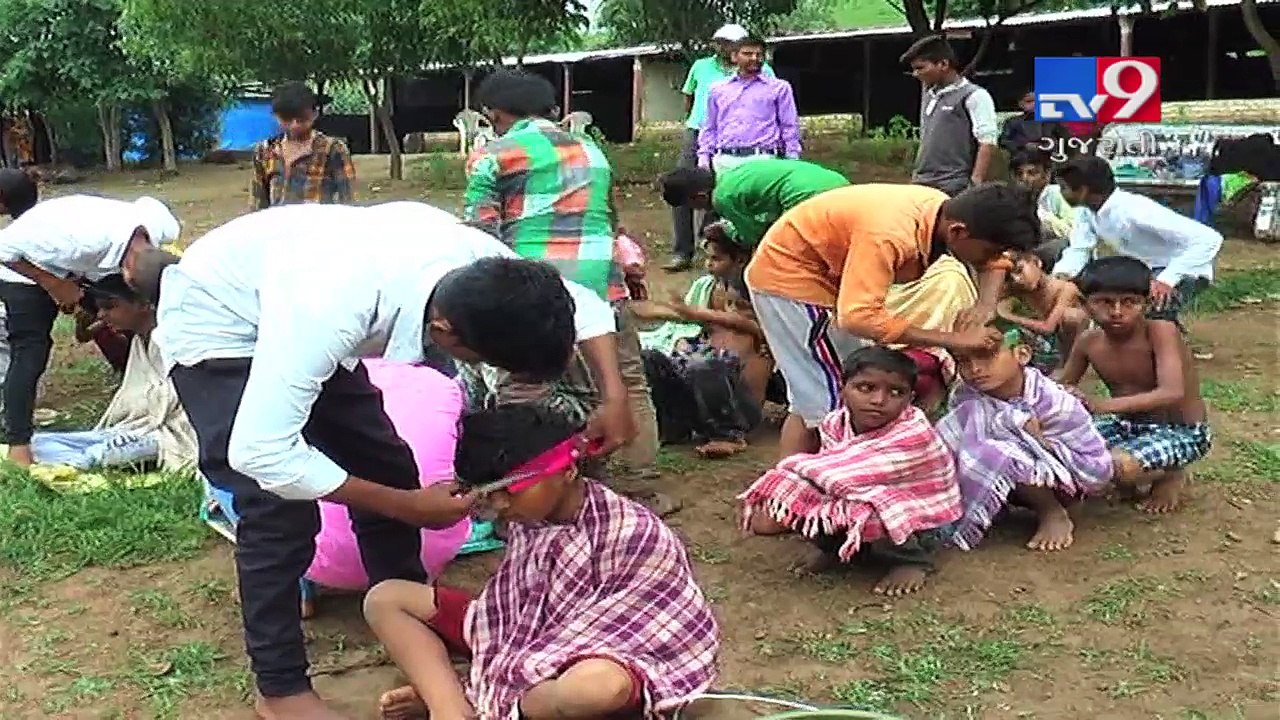 Gurukul where students get moral values along with education , Chhotaudaipur