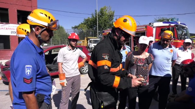İtfaiye personeline “Trafik Kazalarına Müdahale’’ eğitimi