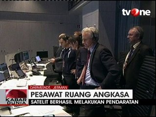 Satelit Berhasil Melakukan Pendaratan