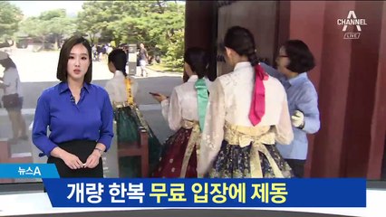 “개량한복 관람객은 고궁 무료 입장 안돼”…도대체 왜?