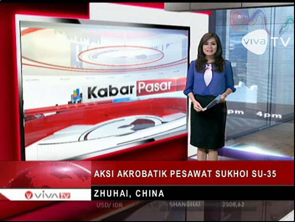 Aksi Akrobatik Pesawat Sukhoi Su-35
