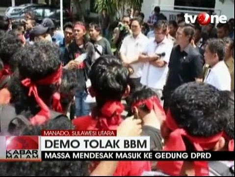 Unjuk Rasa Tolak Kenaikan BBM Terjadi di Sejumlah Daerah