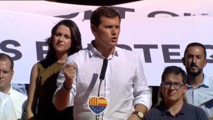Rivera advierte a Pedro Sánchez: "Torra no es un aliado, es un adversario político"