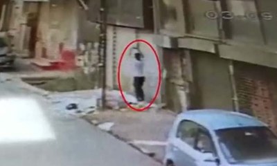 İple sarkıtılan kovayla uyuşturucu  sevkiyatı