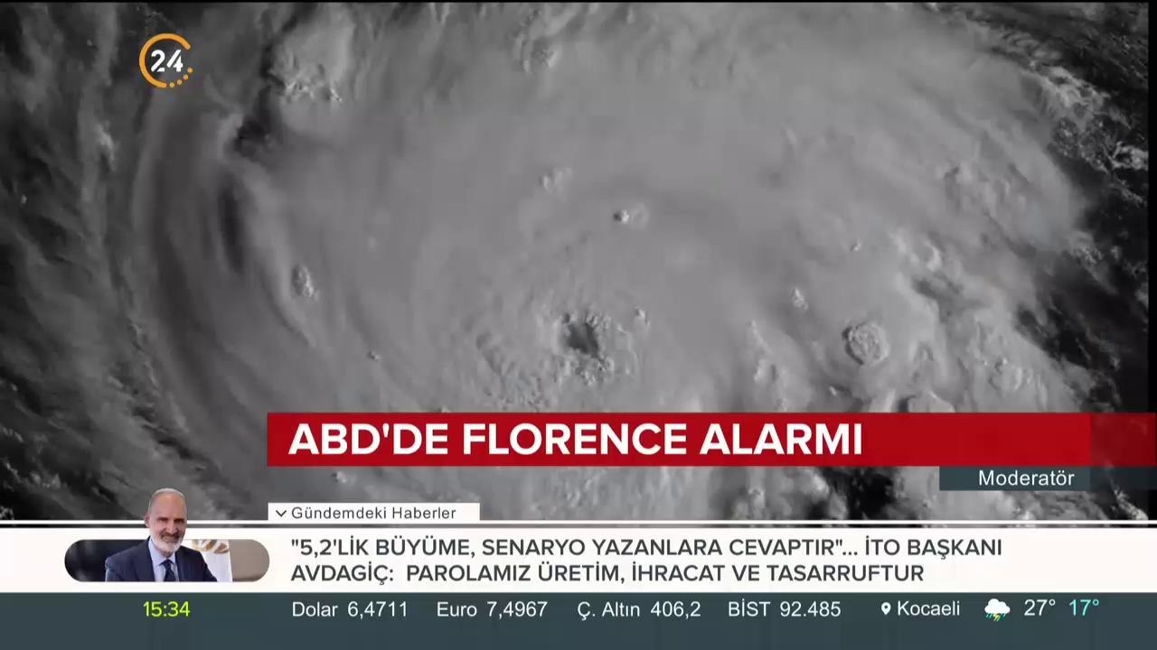 ABD'de Florence alarmı