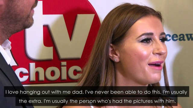 Danny Dyer credits daughter Danny for his TV Choice win