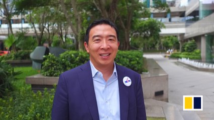 The first Asian-American man to run for president as a Democrat