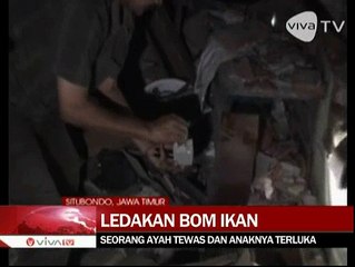 Ledakan Dahsyat di Situbondo Hancurkan Sebuah Rumah